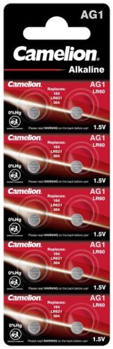 Camelion AG1 / LR60 Alkaline Button Cell B10