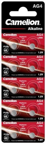 Camelion AG4 / LR66 Alkaline Button Cell B10