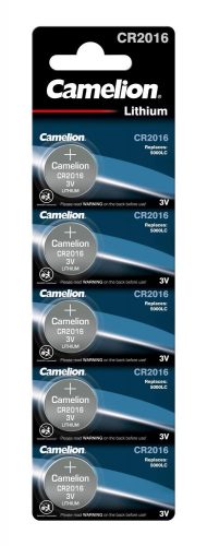 Baterie Camelion CR2016 Lithium Gomb B5