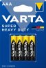 VARTA Superlife Semi-Durabil Micro Baterie AAA B4