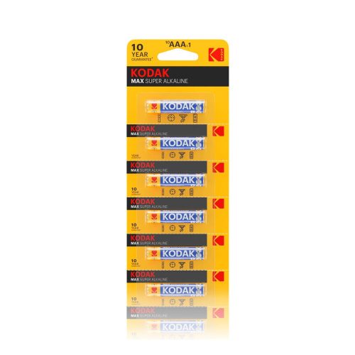 Kodak Max Micro baterie alcalină AAA (1,5V) B10 (cartuş)