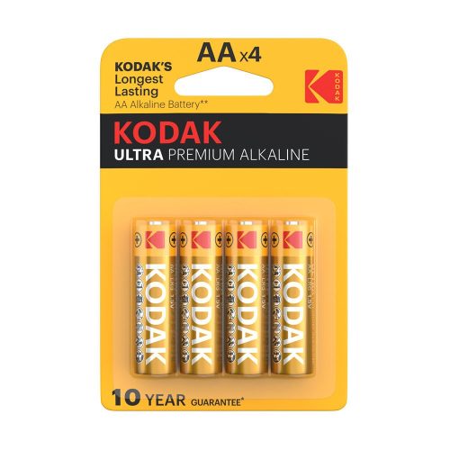 Kodak Ultra Premium Alkaline Pencil Battery AA LR6 (1.5V) B4