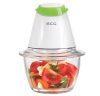 Tocător, bol de sticlă de 1000 ml, lamă din oţel inoxidabil, 250W ECG SP 466
