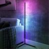 Lumină de colţ WiFi Smart RGB, lampă de podea, lumină de dispoziţie - cu telecom