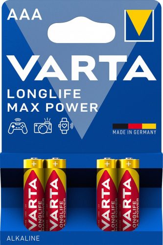 VARTA Longlife Max Power Micro baterie alcalină cu durată lungă de viaţă AAA B4
