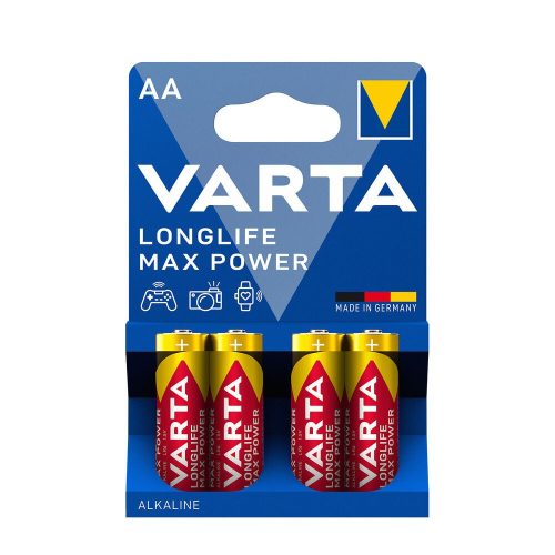 VARTA Longlife Max Power Baterie alcalină pentru creion LR6 AA B4