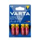 VARTA Longlife Max Power Baterie alcalină pentru creion LR6 AA B4