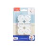 Set de fişe oarbe pentru protecţia conectorului, 6 bucăţi, standard UE, protecţi