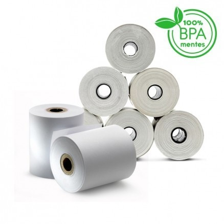 Bandă pentru casele de marcat Blue Chip termoimprimată 80mm lăţime 80m lungime 8