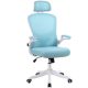 Scaun pivotant pentru birou, scaun ergonomic White-Menta