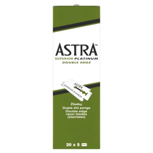 Astra Blade superior platinum margine dublă 20 pachet / 5pcs