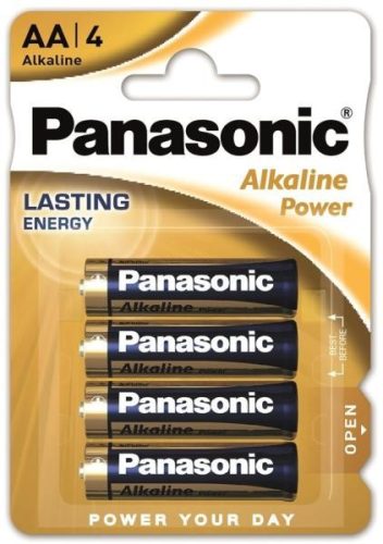 Panasonic ALKALINE Power AA LR6 B4