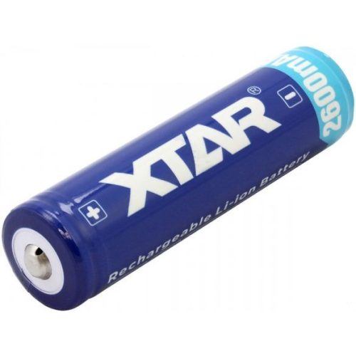 Protecţia bateriei Xtar 18650 Li-ion 2600mAh