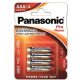 Panasonic Pro power AAA Micro creion cu durată lungă de viaţă B4
