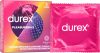 Prezervativ Durex Pleasure Me, 3 bucăţi, model cu nervuri şi puncte