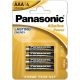 Panasonic ALKALINE Power micro baterie de lungă durată AAA LR06 B4
