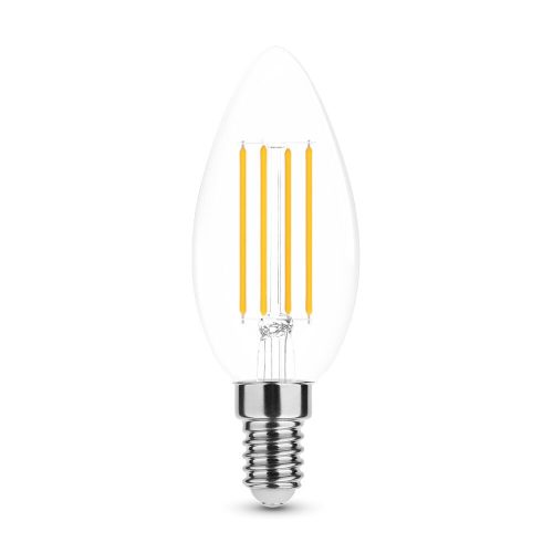Trixline Led Filament Bec decorativ C35 5W E14 Lumânare sursă de lumină 2700K