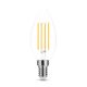 Trixline Led Filament Bec decorativ C35 5W E14 Lumânare sursă de lumină 2700K