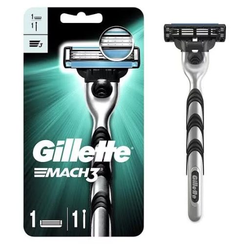 Aparat de ras Gillette Mach3 + inserţie de bărbierit