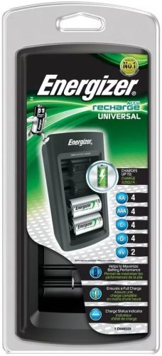 Încărcător universal Energizer pentru baterii AA-AAA-C-D-9V