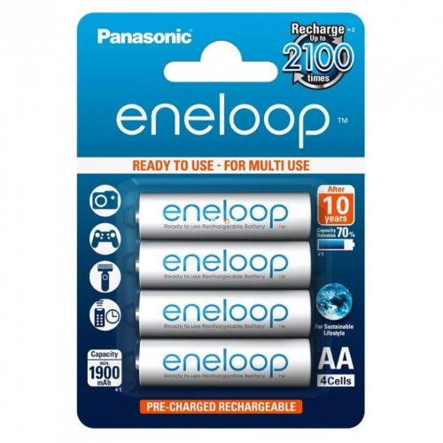 Baterie Eneloop AA ceruza Ni-Mh HR6 1900 mAh B4