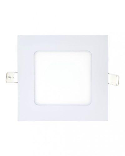 Panou LED încastrat pătrat 6W 2700K