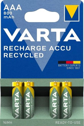 Baterie VARTA R2U micro AAA longlife HR03 800mAh B4