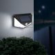 100 LED Solar Wall Light cu senzor de mişcare Erotic şi economisire a energiei