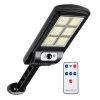 Lampă LED solară cu suport de perete, senzor de mişcare, telecomandă 200W