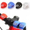 Set de lumini LED pentru biciclete cu capac din silicon oi baterii 2032 (roou, a