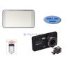 Cameră de înregistrare FullHD cu cameră de mers înapoi, iluminare cu LED