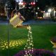 Rezervor solar de apă cu lumină LED, efect de jet de apă, alb cald IP44