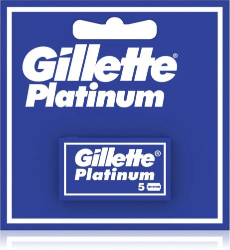 Lame de ras Gillette 5 bucăţi platină