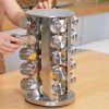 20 Piece Spice Rack cu suport pivotant