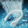 Ventilator portabil cu agăţare la gât 3 trepte, utilizare fără mâini, flexibil
