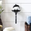 Mâner de ras, ataşament cu ventuză, depozitare igienică, detaşabil