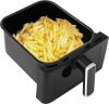 Frigider cu aer cald Cuptor cu coş dublu XXL 8,3L 2700W 2 zone de gătit zonă dub