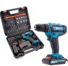 Set burghiu şi şurubelniţă fără fir cu 28 de accesorii + 2 baterii Li-ion 36V al