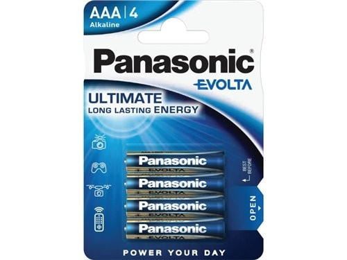 Panasonic Evolta Micro Baterie AAA LR03 B4