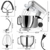 Robot de bucătărie Mixer planetar 2200W Argint Argint