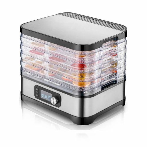 Deshidrator de alimente pentru ciuperci, legume şi fructe 450W inox