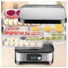 Deshidrator de alimente pentru ciuperci, legume şi fructe 450W inox