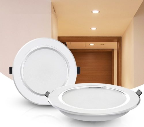 3W Panou de plafon cu LED rotund încastrat - 252lm, 4200K alb neutru, O83mm, I