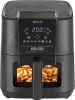 ECG Air Fryer 5,5L friteuză cu aer cald fără ulei cu afişaj digital, fereastră