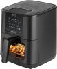 ECG Air Fryer 5,5L friteuză cu aer cald fără ulei cu afişaj digital, fereastră