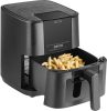ECG Air Fryer 5,5L friteuză cu aer cald fără ulei cu afişaj digital, fereastră