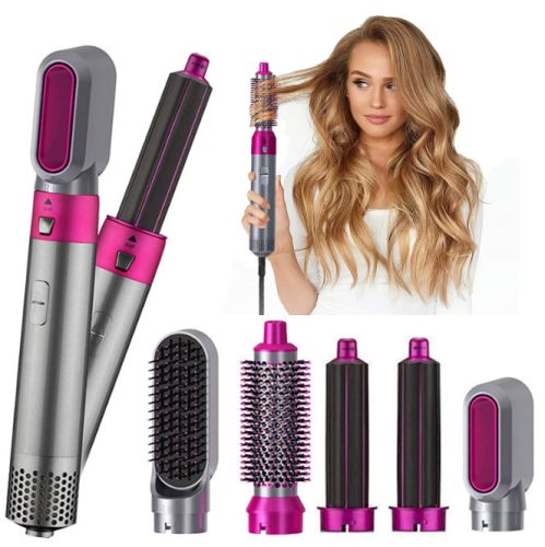 Cap interschimbabil cu aer cald 5in1 în funcţie de ou set de styling