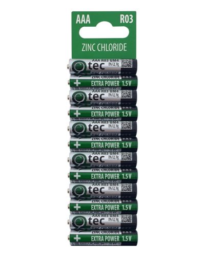 QTEC R03 Baterie AAA pentru microunde semi-solidă cu putere suplimentară B12