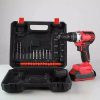 Set burghiu şi şurubelniţă fără fir cu 28 de accesorii + 2 baterii Li-ion 36V ga