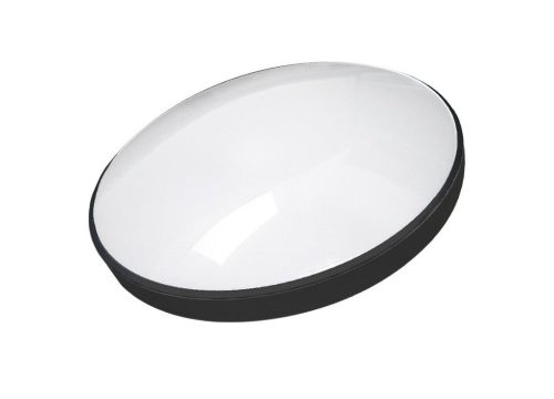 Plafonieră rotundă 24W IP44 4000K cerc cu cadru negru